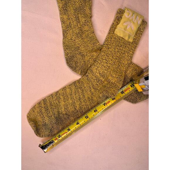 Men's Unisex RARE yellow Adidas Alexander Wang Socks - Picture 3 of 4